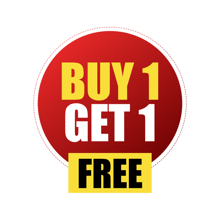 Buy 1 Get 1 Free
