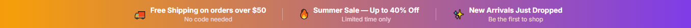 How to Add an Animated Gradient Bar in Shopify ?