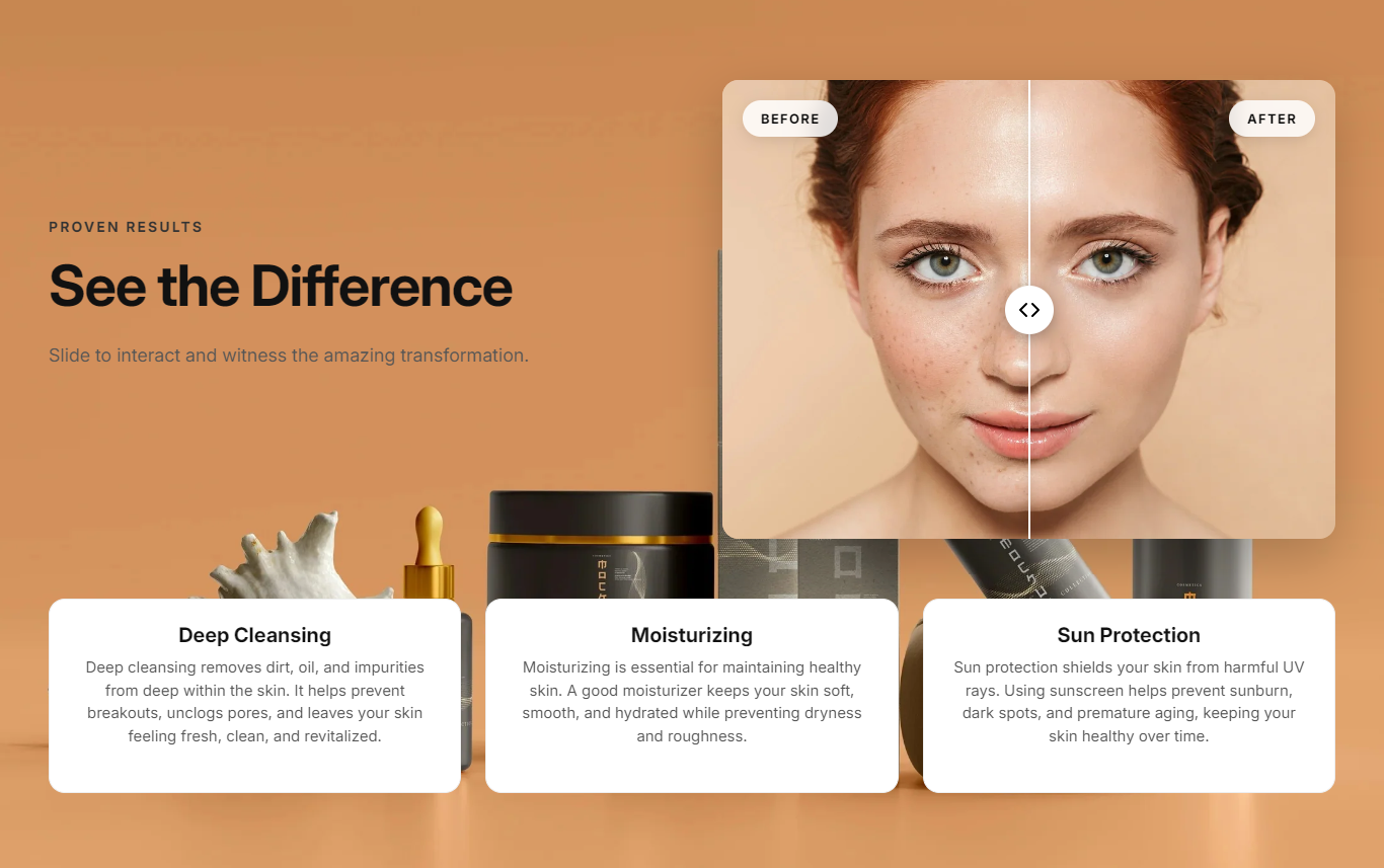 How to Add a Hero with Before/After in Shopify?