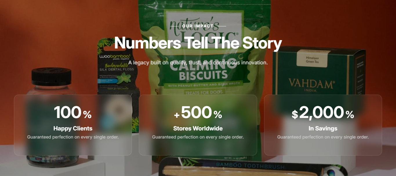 How to Add a Hero with Stats Counter in Shopify ?