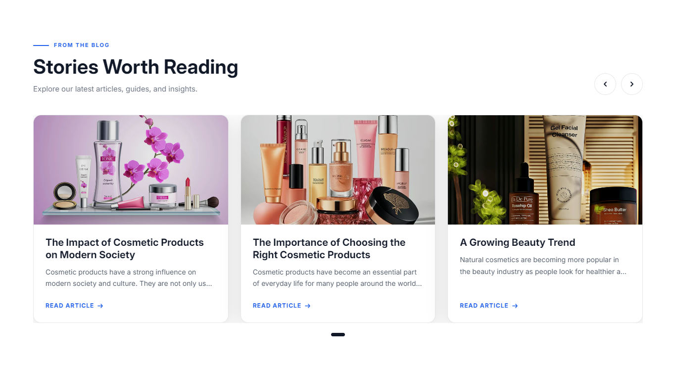 How to Add a Blog Highlight Slider in Shopify?