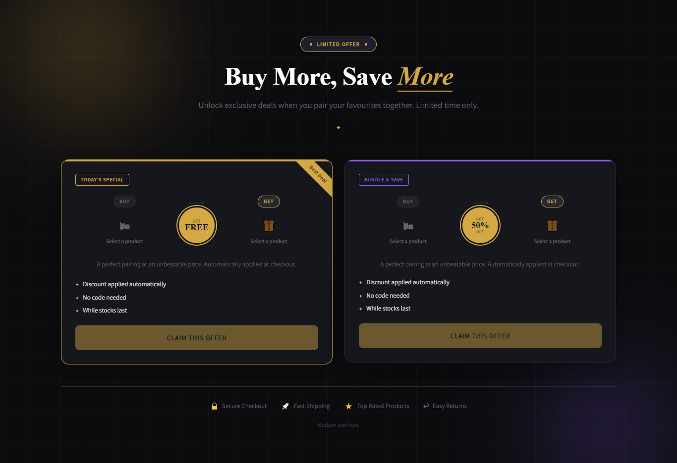 How to Add a Buy X Get Y Offer in Shopify?