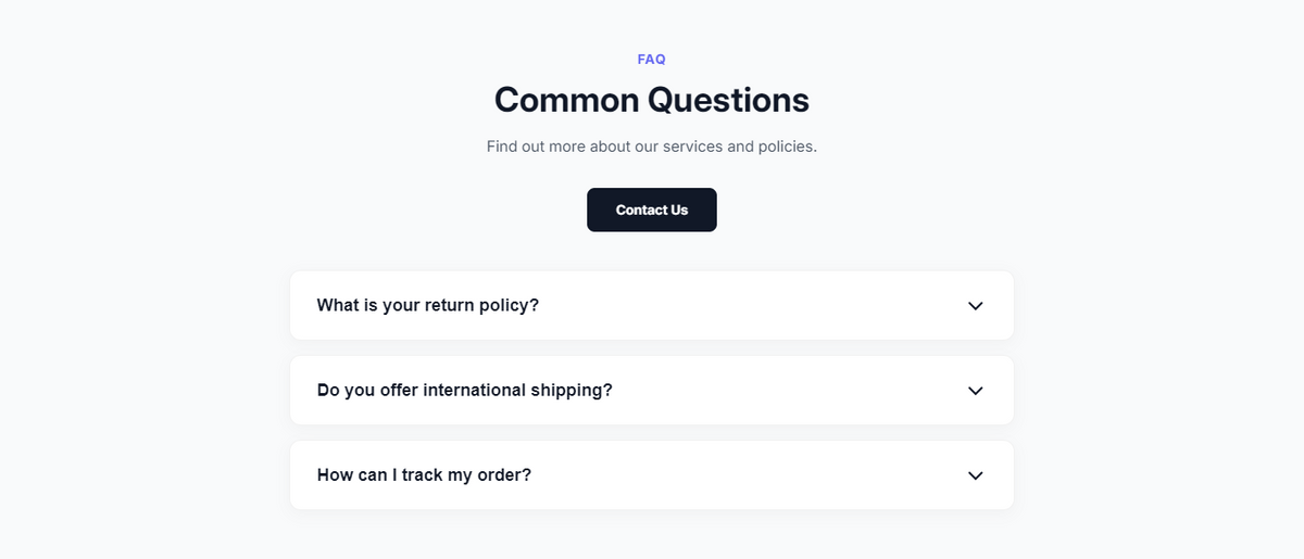 How to Add Collapsible Sections in Shopify?