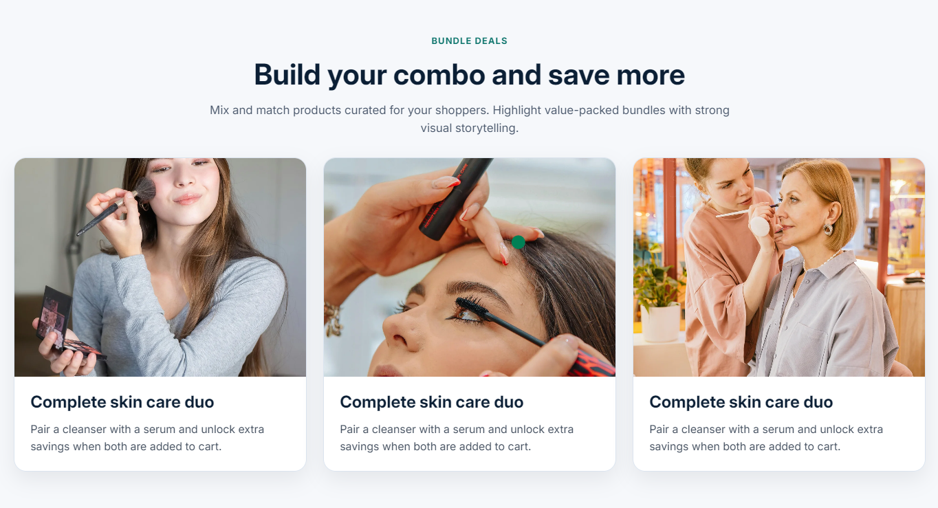 How to Add a Combo Offer Grid in Shopify?