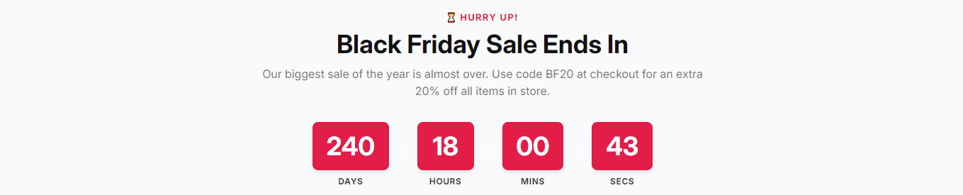 How to Add a Countdown Announcement in Shopify ?