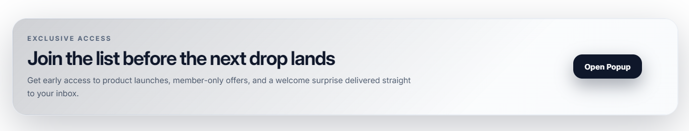 How to Add an Email Popup in Shopify?