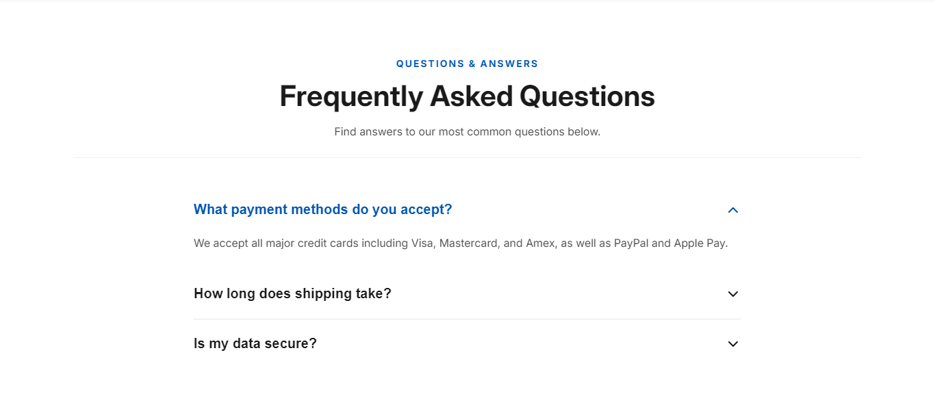 How to Add Expandable Content in Shopify?