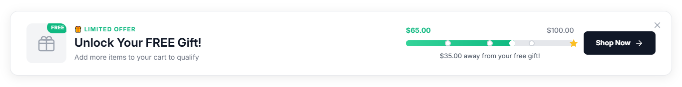 How to Add a Free Gift Bar V2 in Shopify?