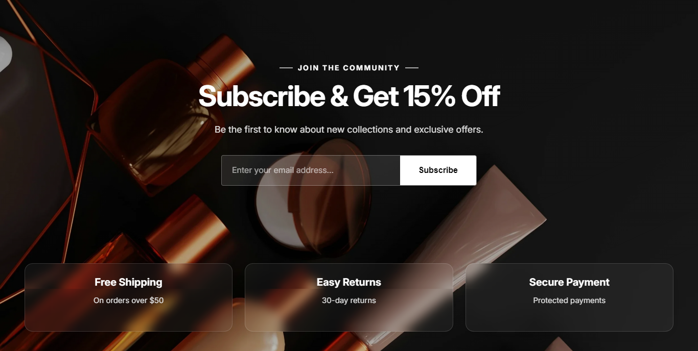 How to Add a Hero with Email Capture in Shopify ?