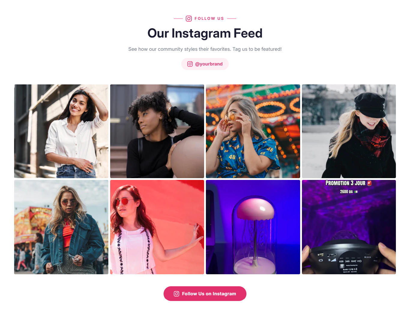 How to Add an Instagram Feed Grid in Shopify?