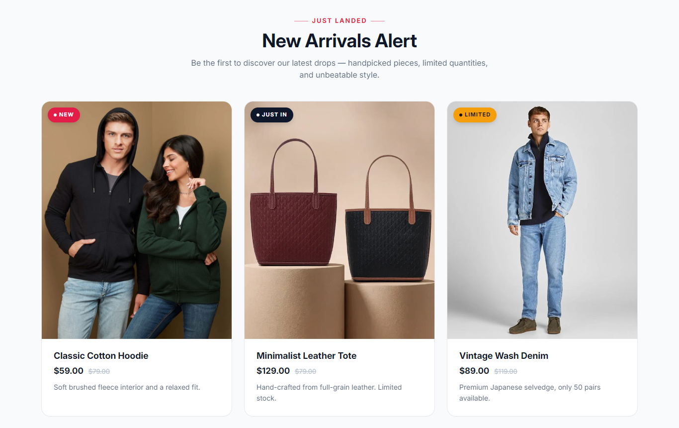 How to Add a New Arrival Alert in Shopify ?