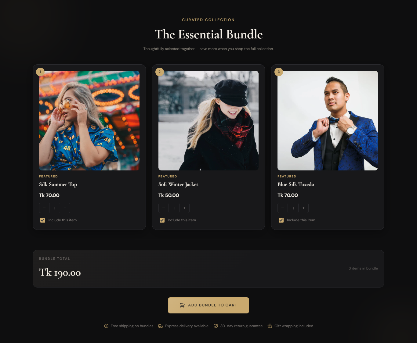 How to Add a Product Bundle Box in Shopify?