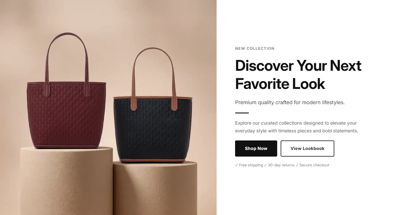 How to Add a Split Hero in Shopify?