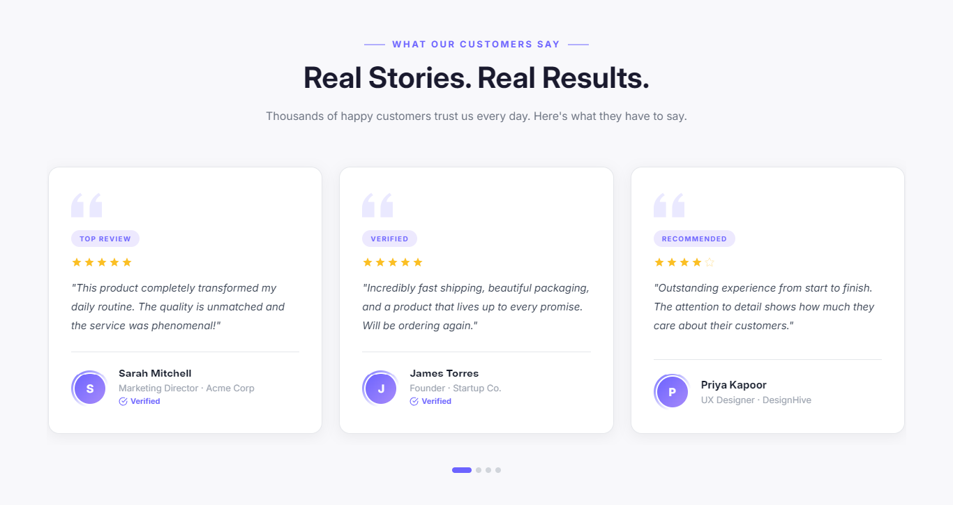 How to Add a Testimonial Carousel in Shopify?