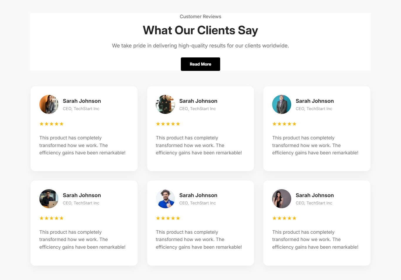 How to Add a Testimonial Grid in Shopify?