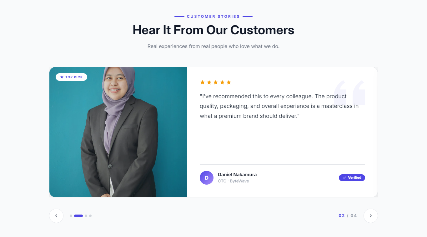 How to Add a Testimonial Stage in Shopify?