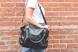 Black Leather Bag