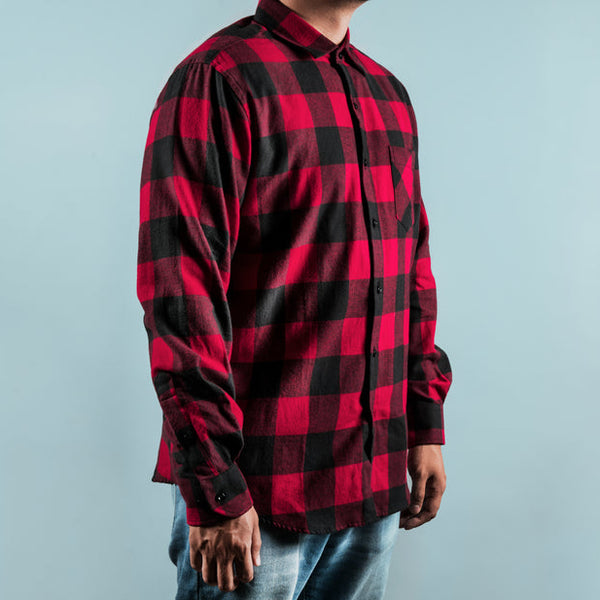Chequered Red Shirt