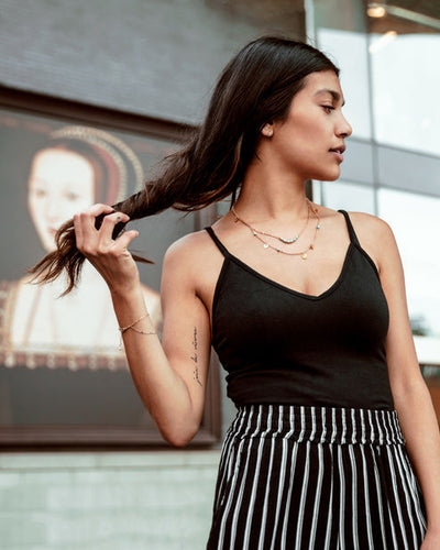 Striped Skirt and Top